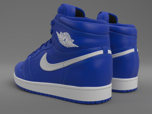air jordan 1 retro high pbr 3D Model