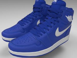 air jordan 1 retro high pbr 3D Model