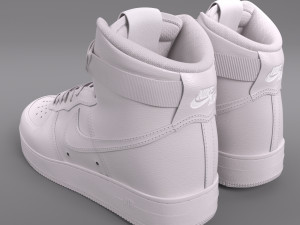 air force 1 nike pbr Modelo 3D