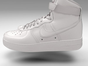 air force 1 nike pbr Modelo 3D