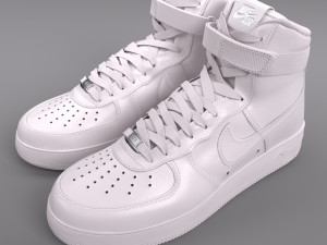 air force 1 nike pbr Modelo 3D