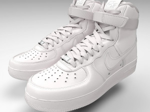 air force 1 nike pbr Modelo 3D