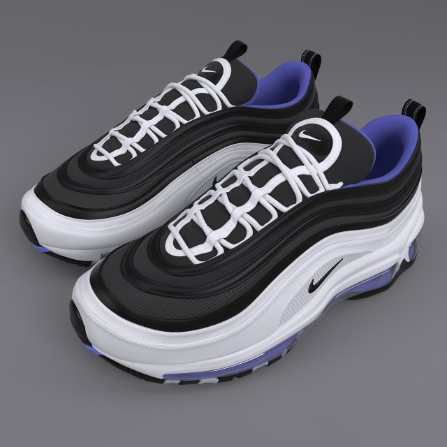 air max 97 nike pbr 3D in 3DExport