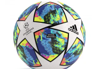final da liga dos campe&otilde;es da uefa bola 19 pbr Modelo 3D