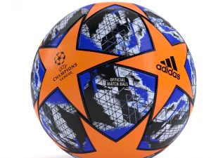 final da liga dos campe&otilde;es da uefa bola 19 pbr Modelo 3D