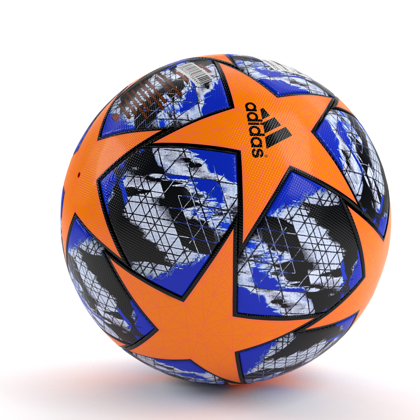 Uefa Champions League Finale 19 Ball Pbr 3d Model In Sports