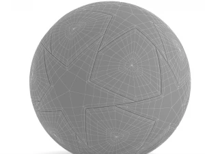 uefa champions league finale 19 ball pbr 3D Model