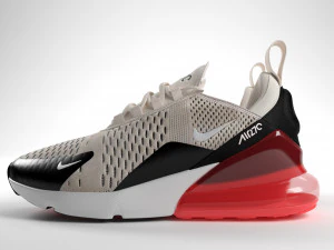 air max 270 nike pbr 3D Model