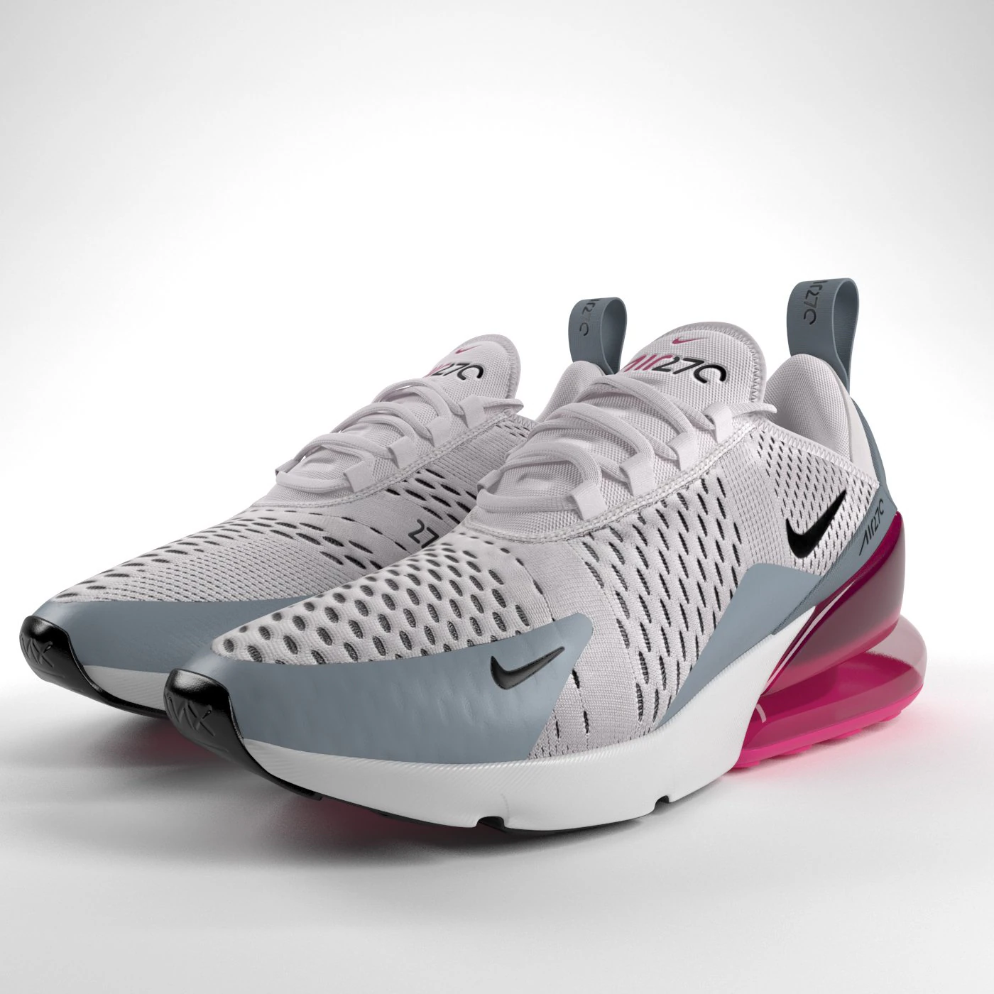 air max 270 nike pbr 3D Model .c4d .max .obj .3ds .fbx .stl .blend