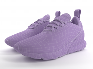 air max 270 nike pbr 3D Modell in Kleidung 3DExport
