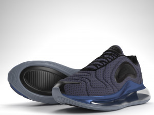 air max 720 nike pbr 3D 模型