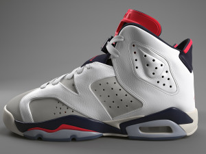 air jordan 6 retro pbr 3D Model