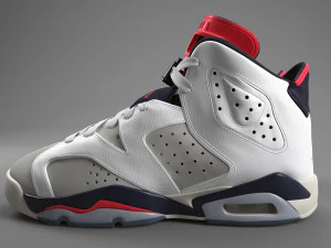 air jordan 6 retro pbr 3D Model