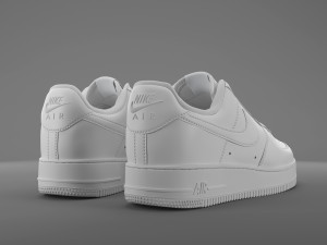 air force 1 low nike pbr Modelo 3D