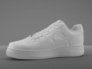 air force 1 low nike pbr Modelo 3D