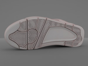 air jordan 4 retro what the pbr Model 3D
