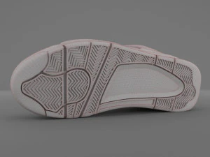 air jordan 4 retro cement pbr 3D Model
