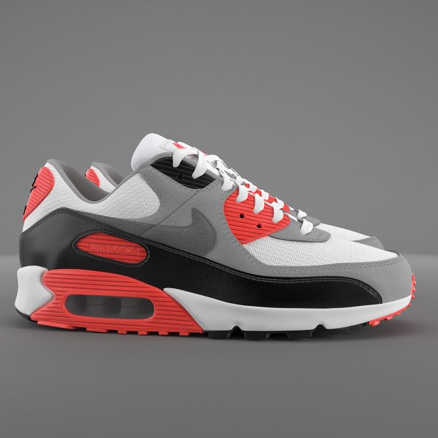 Air max 90 clearance 3d model