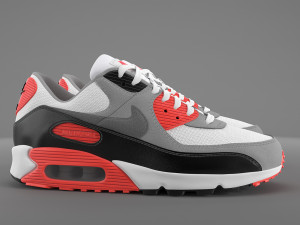 Air max 90 nike pbr Modèle 3D