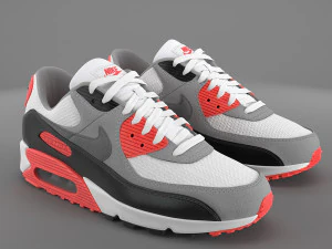 Air max 90 nike pbr 3D Model