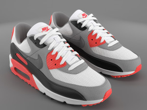 Nike air max 90 3d model store