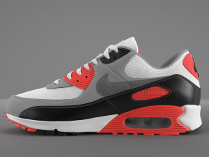 Air max 90 nike pbr Modèle 3D