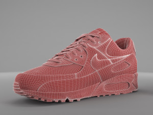 Nike air max 90 3d model store