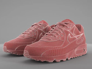 Air max 90 nike pbr 3D Model