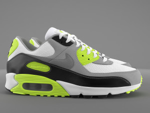 Air max 90 nike pbr 3D Model