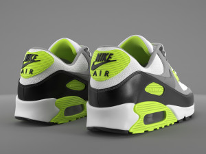 Air max 90 nike pbr 3D Model