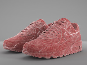 Air max 90 nike pbr 3D Model
