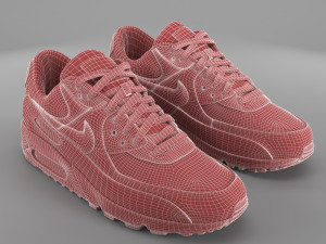 Air max 90 nike pbr 3D Model