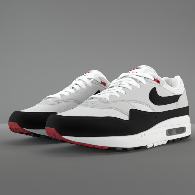 air max 1 nike anniversary pbr Modelados 3D in Ropa
