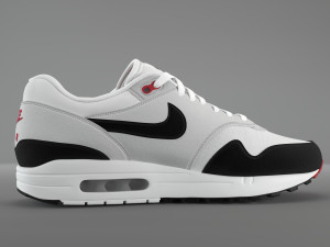 air max 1 nike anniversary obsidian pbr 3D 模型