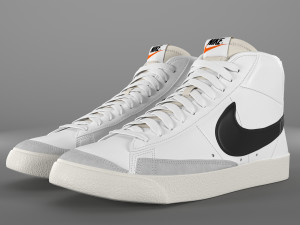 nike blazer mid 77 vintage pbr 3D Model