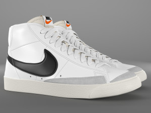 nike blazer mid 77 vintage pbr Model 3D