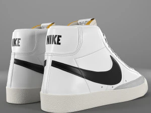 nike blazer mid 77 vintage pbr 3D Model