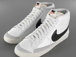 nike blazer mid 77 vintage pbr 3D Model