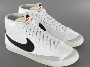 nike blazer mid 77 vintage pbr Model 3D