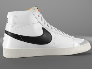 nike blazer mid 77 vintage pbr Model 3D
