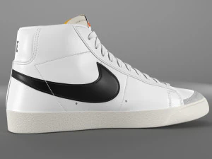 nike blazer mid 77 vintage pbr 3D Model