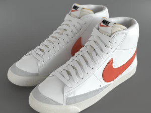 nike blazer mid 77 vintage pbr 3D Model