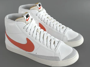 nike blazer mid 77 vintage pbr 3D Model