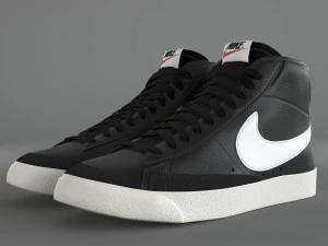 nike blazer mid 77 vintage pbr 3D Model