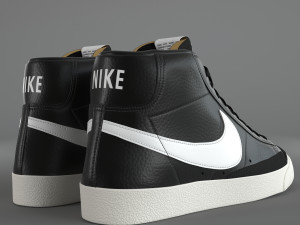 nike blazer mid 77 vintage pbr Modelo 3D
