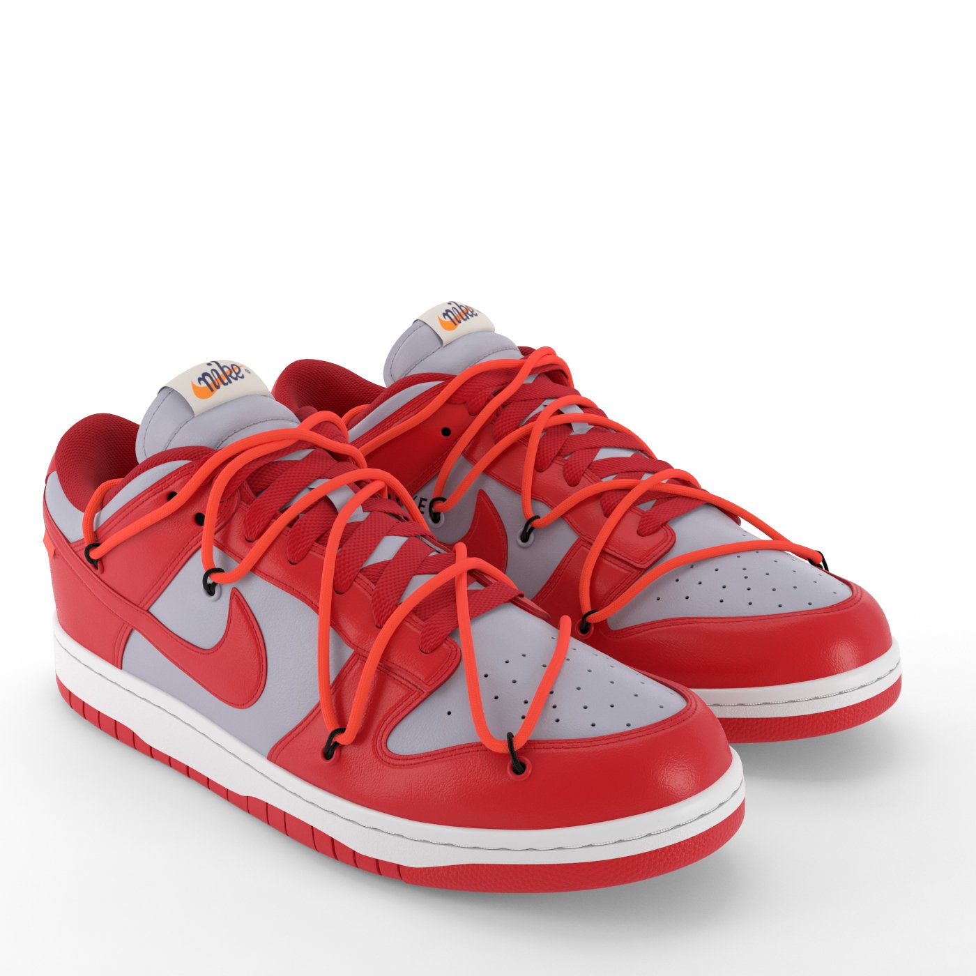 Nike Nike Dunk Low Off-White University Red