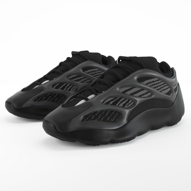 yeezy 700 v3 alvah pbr 3D Model .c4d .max .obj .3ds .fbx .stl .blend 