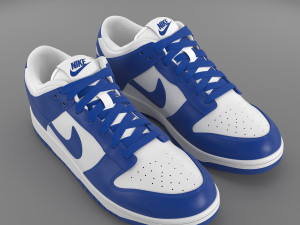 nike dunk low varsity royal pbr 3D Model