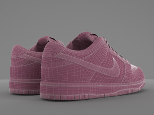 nike dunk low varsity royal pbr 3D Model