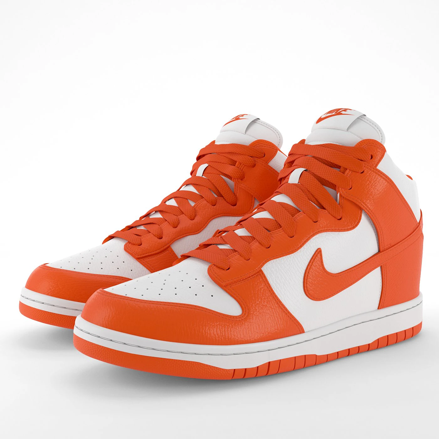 nike dunk high pbr 3D Model .c4d .max .obj .3ds .fbx .stl .blend 